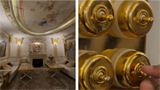 Video shows Indore’s stunning gold-themed mansion: 